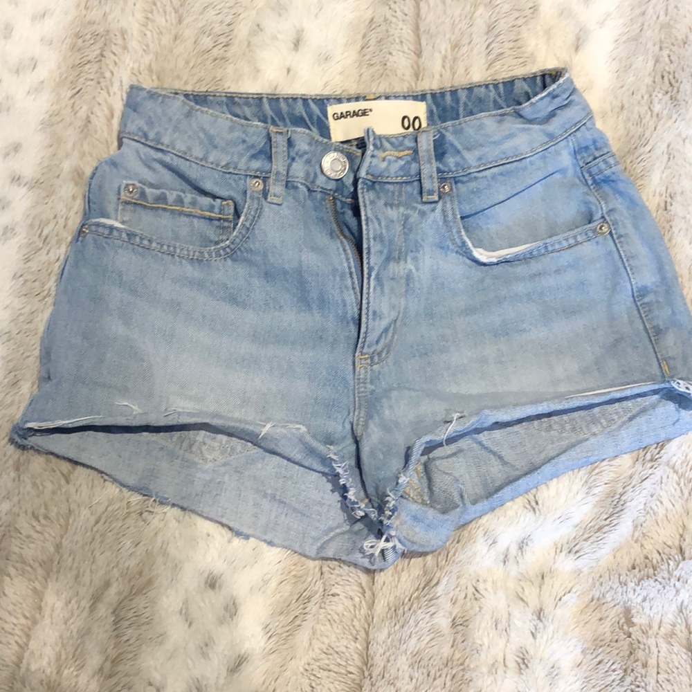 Garage festival jean short
